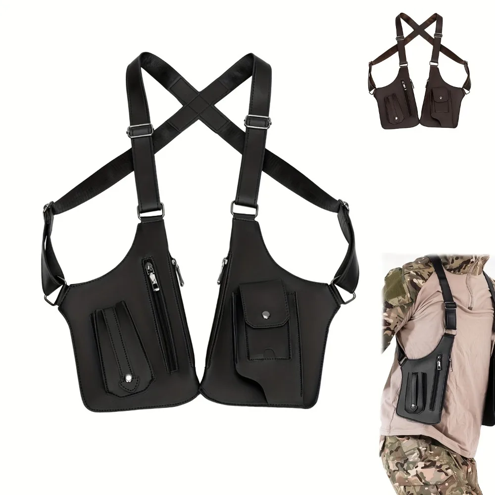 Sac à bandoulière rétro pour hommes, sac à bandoulière léger