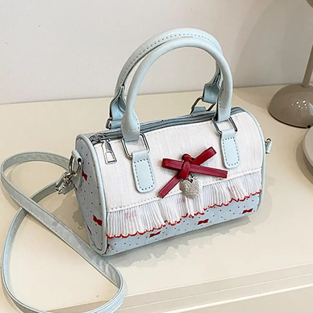 Sac à main à pois pour femmes, sac à bandoulière