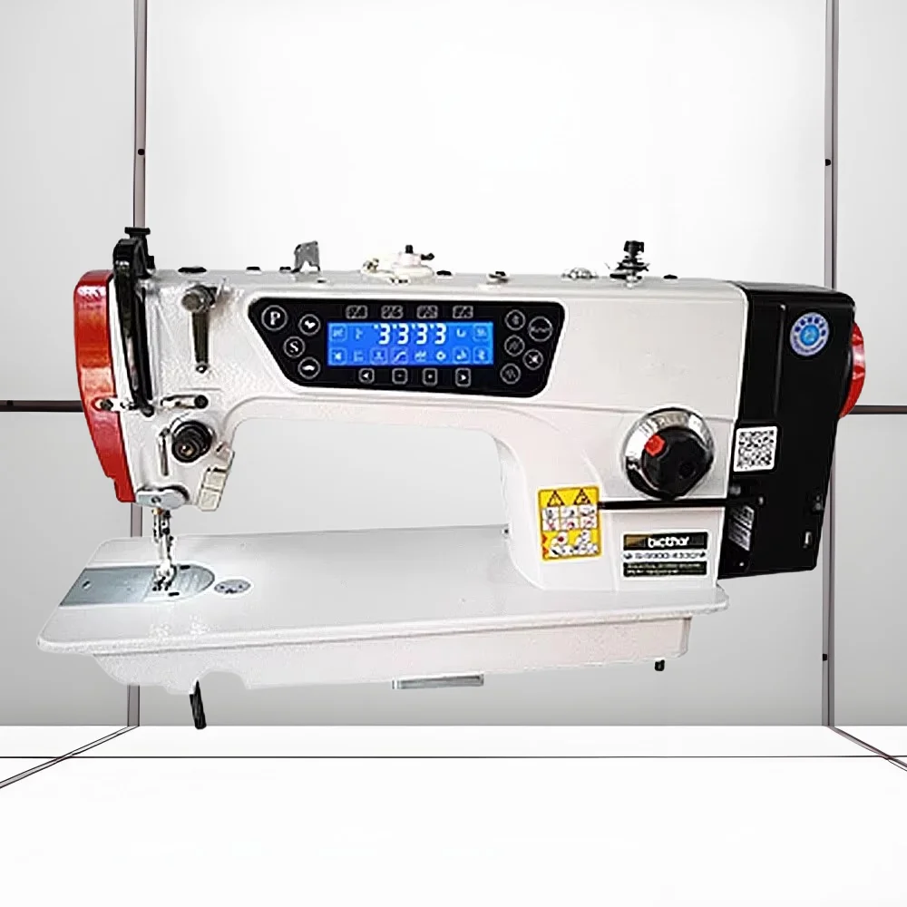 Machine à coudre et à découper les fils automatique, Machine