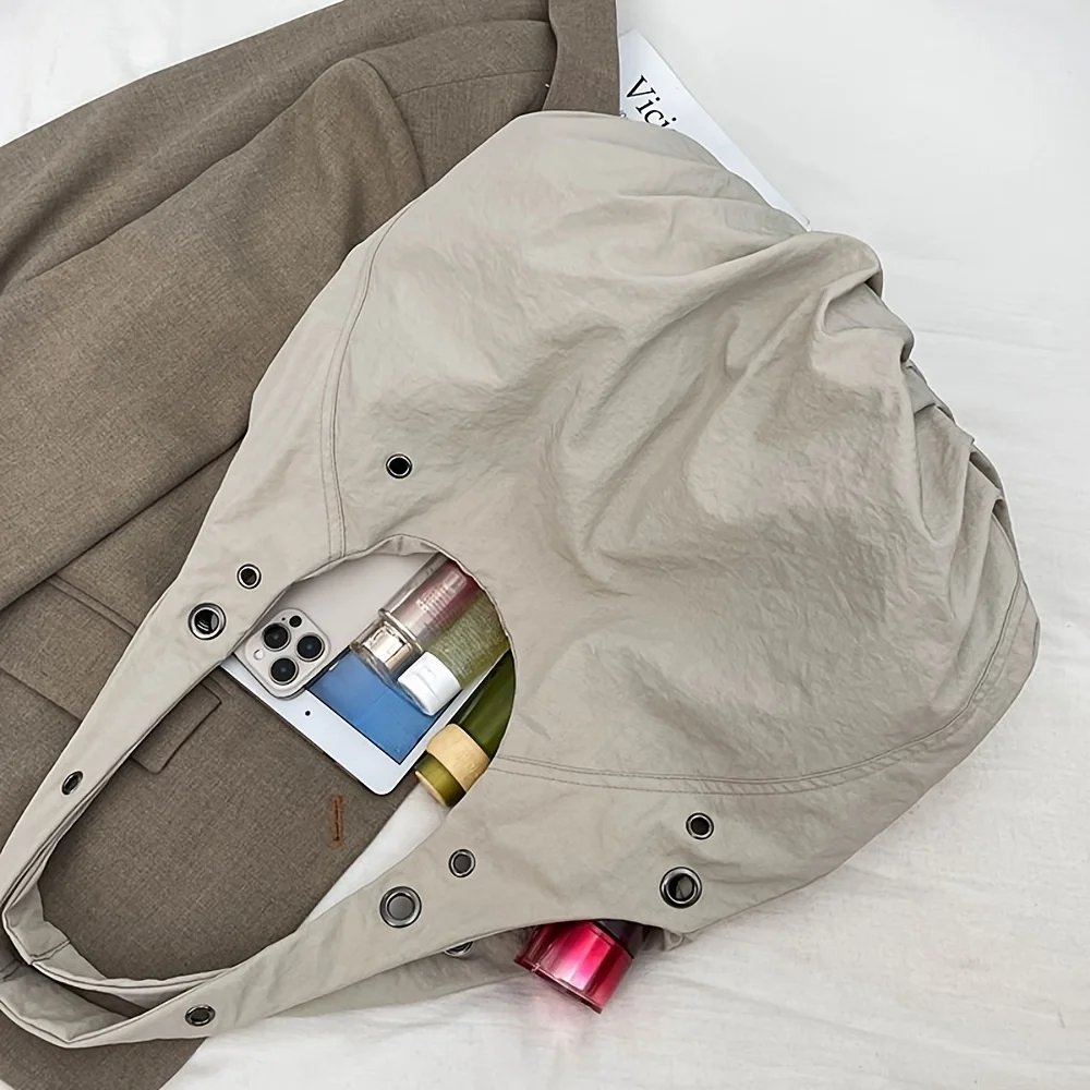 Sac fourre-tout en nylon pour femme, sac à main durable