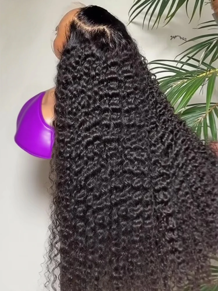 Perruques de vague d'eau profonde 13x4 HD Transparent dentelle avant