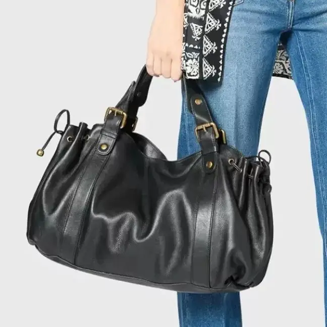 Sac à main Vintage pour femmes, sac fourre-tout de couleur
