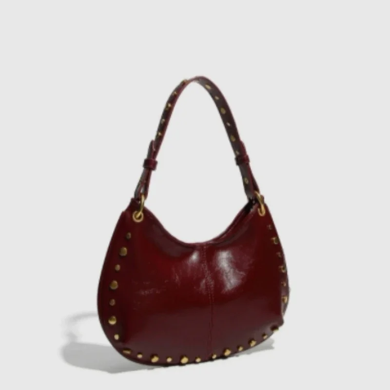 Sac pour femmes 2025 nouveau haut de gamme clouté rivet