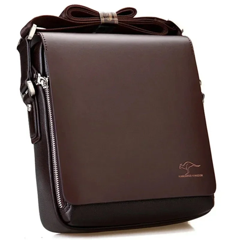 Sac à bandoulière en cuir pour homme, sac à main