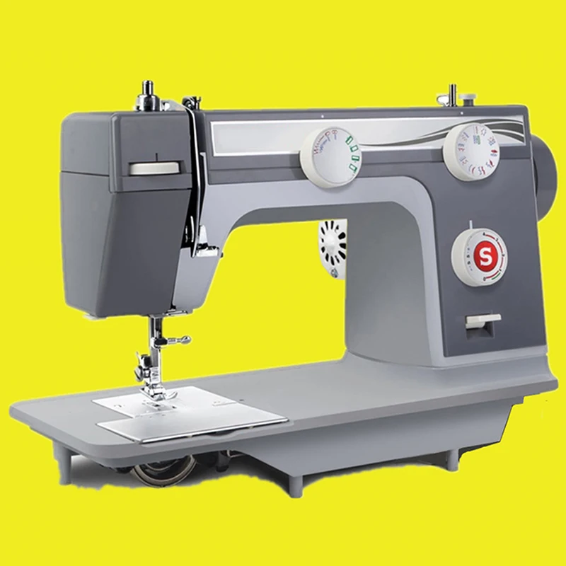 Machine à coudre 984, coque métallique, Type épais 90W, bureau