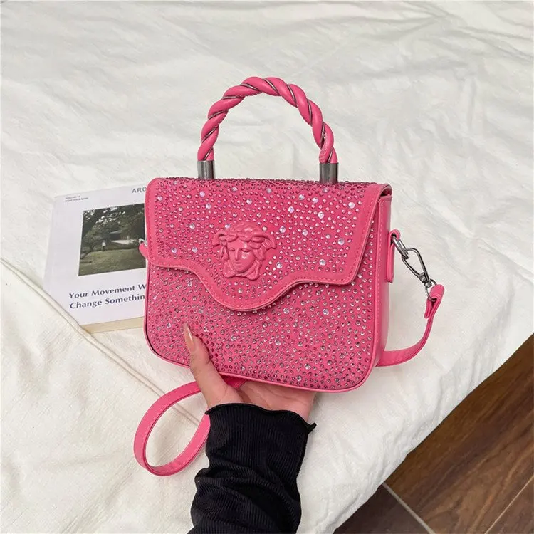 Sac bandoulière vintage en cuir pour femme – Sac à