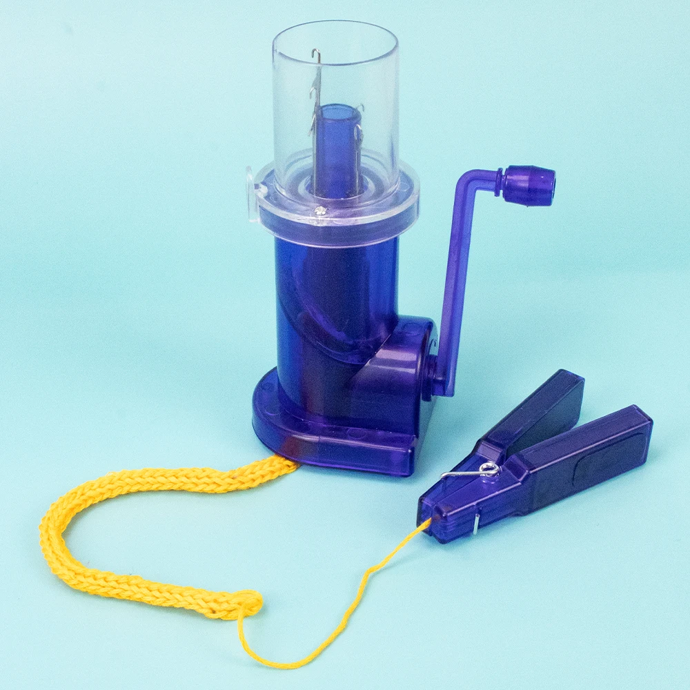 Machine à tricoter portable manuelle, métier à tisser à manivelle