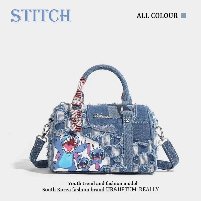 Sac d'oreiller surdimensionné pour femmes, sac à bandoulière en Denim,