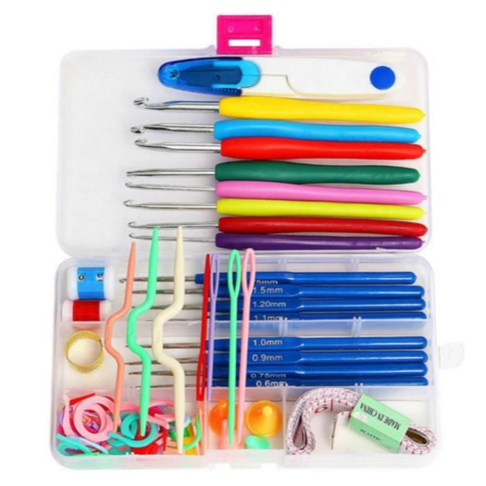 Tricot Kit À Tricot Outils Boîte De Kit Daccessoire Outils