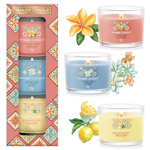 Coffret cadeau de bougies parfumées Yankee Candle | 3 Mini-bougies