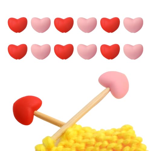 FOSDICK Lot de 12 Bloqueurs de Maille pour Aiguilles à