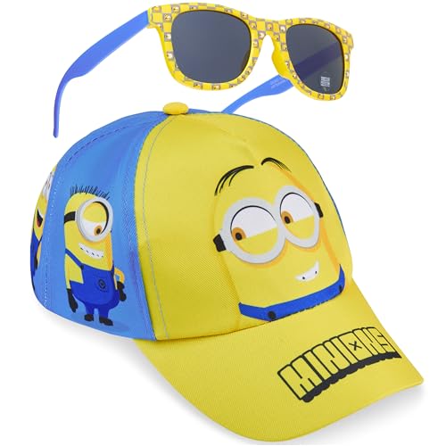 Minion Casquette Baseball et Lunette de Soleil Enfant Garcon avec