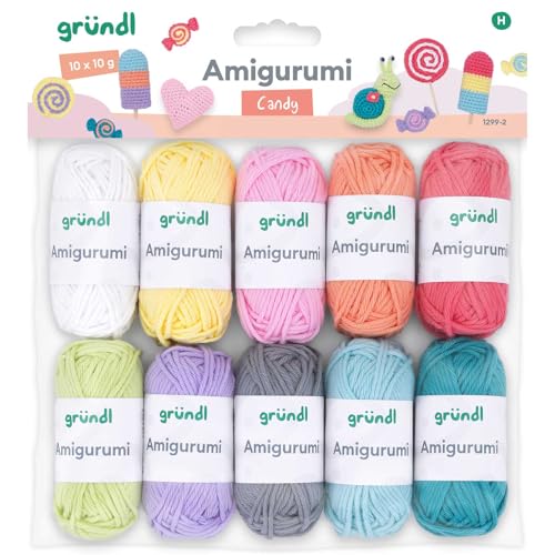 Gründl Laine Amigurumi – laine fine pour crocheter de petites