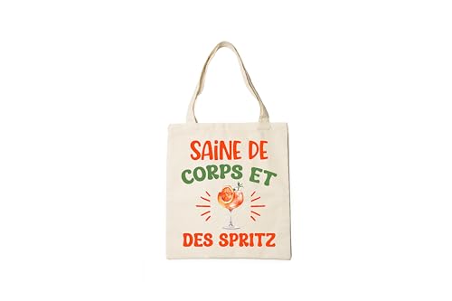 Groovy crea Tote bag saine de corps et des spritz