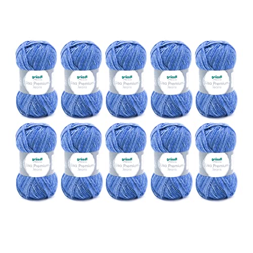 Gründl Laine Lisa Premium jeans – fil à tricoter avec