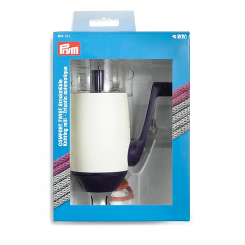 Prym Strickmühle Comfort Twist Moulin à Tricoter, Metal,Wool, Violett, Taille