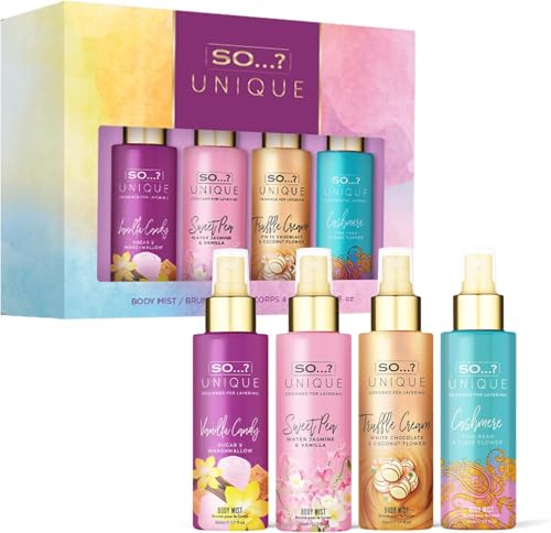 So…? Unique Mini Mist Coffret Cadeau Brume Corporelle Parfumée Pour