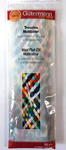 Gutermann Fil à Rappeler en Laine Acrylique - Tresse Multicolor