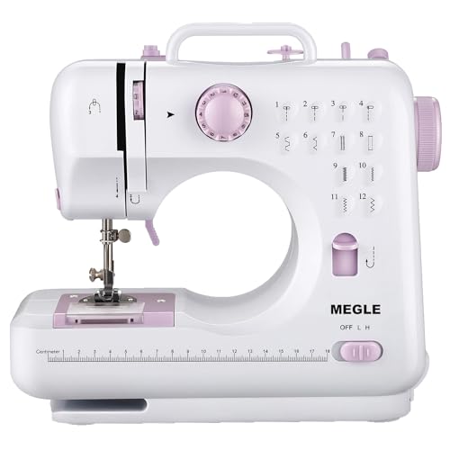 Machine à coudre avec pédale pour débutants, bulid en 12