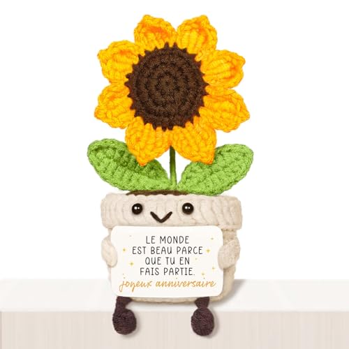 Giftasy Cadeau Anniversaire Femme, Cadeau Femme Anniversaire - Tournesol au