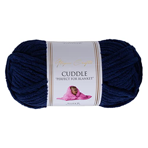 Utopia Crafts Cuddle Super Chunky Fil Chenille Doux pour Tricot