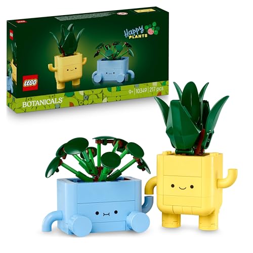 LEGO Botanicals Petites Plantes Souriantes - Jouet & Loisirs Créatifs