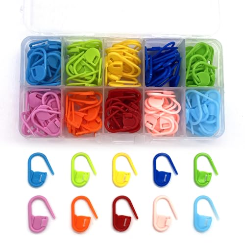 Marqueur Crochet Marqueurs de Mailles Marqueur Trico 10 Couleurs avec