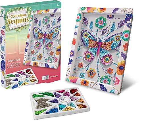 Lansay - COLLECTION SEQUINS - Papillon - Activités Créatives pour