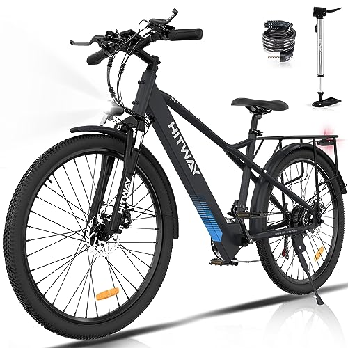 HITWAY Vélo électrique de Montagne 26", vélo électrique Puissant 36V