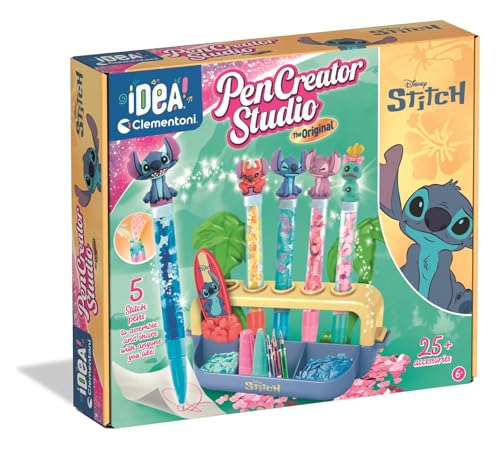 Clementoni | Stylos Stitch à Personnaliser pour Enfants 6+ |