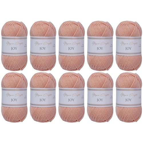 Utopia Crafts JOY Lot de 10 pelotes de fil à