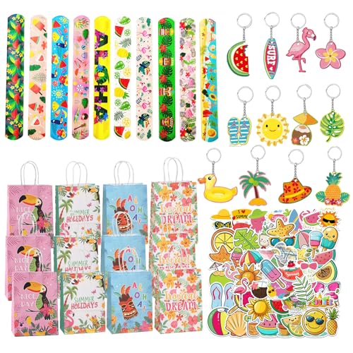 Puhzamey Lot de 86 petits cadeaux d'été pour anniversaire d'enfant,