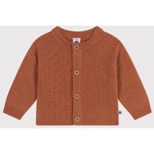 Cardigan en tricot de laine et nylon recyclé bébé Petit