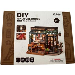 Tipsy Restaurant - Miniature 3D DIY Rolife