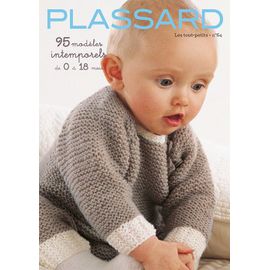 Catalogue tricot Plassard n°64 : Layette "les tout petits" 0-18